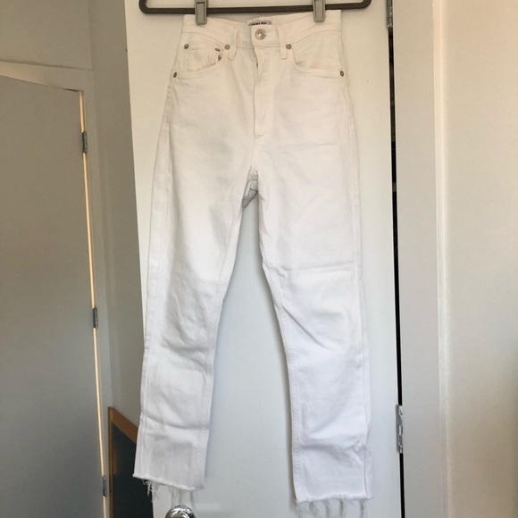 Agolde Riley in Blurred, size 24 - Picture 4 of 8